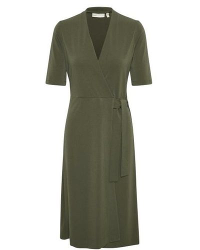Inwear Blessw wrap dress - Verde