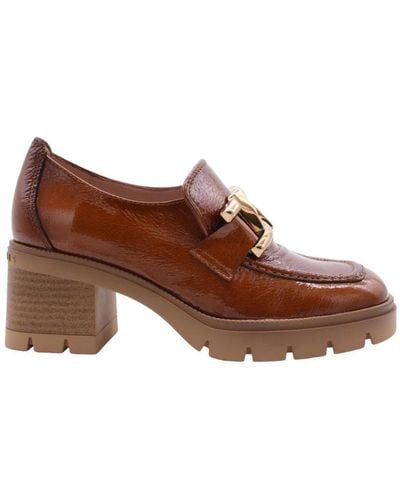 Hispanitas Court Shoes - Brown