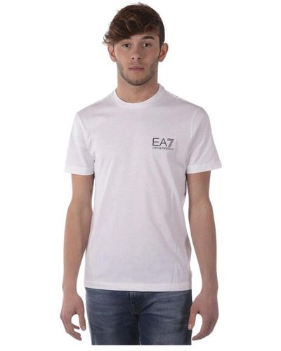EA7 Lässiger sweatshirt für männer - Lila