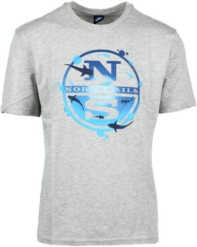 North Sails T-shirts - Blu