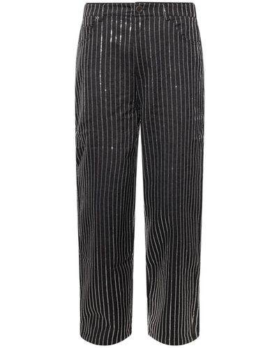 ROTATE BIRGER CHRISTENSEN Trousers > wide trousers - Gris