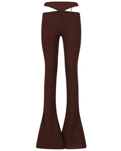 The Attico Trousers brown - Marrone