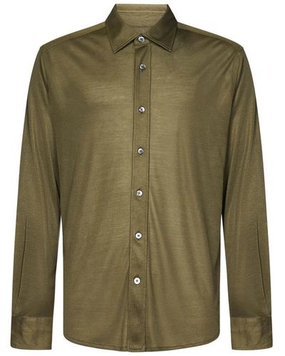 Tom Ford Casual Shirts - Green