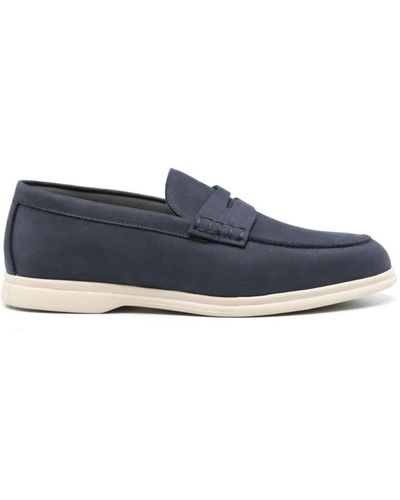 Corneliani Shoes > flats > loafers - Bleu