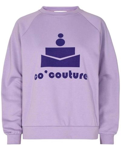 co'couture Sweatshirts - Violet