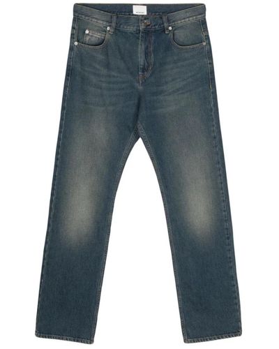 Isabel Marant Joakim straight leg jeans - Blau