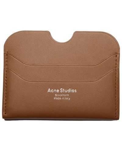 Acne Studios Wallets cardholders - Braun