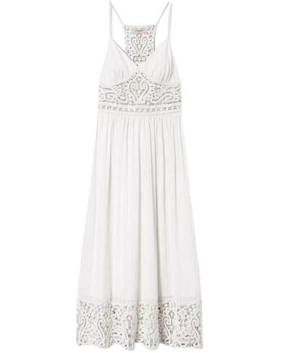 Twin Set Maxi Dresses - White