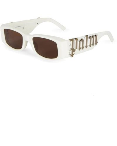 Palm Angels Sunglasses - White