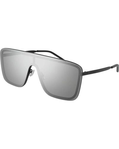 Saint Laurent Sl 364 Rectangular Sunglasses - Gray