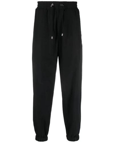 Balmain Trousers > sweatpants - Noir