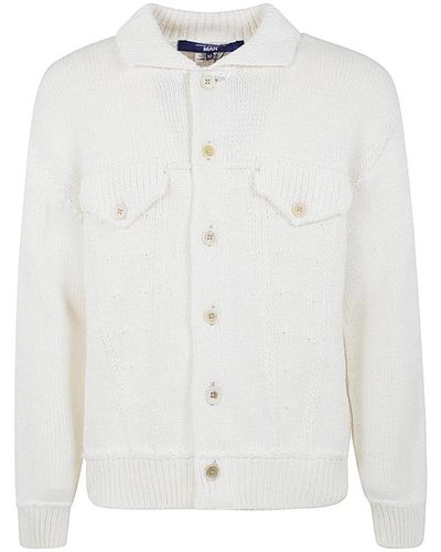 Junya Watanabe Knitwear > cardigans - Blanc