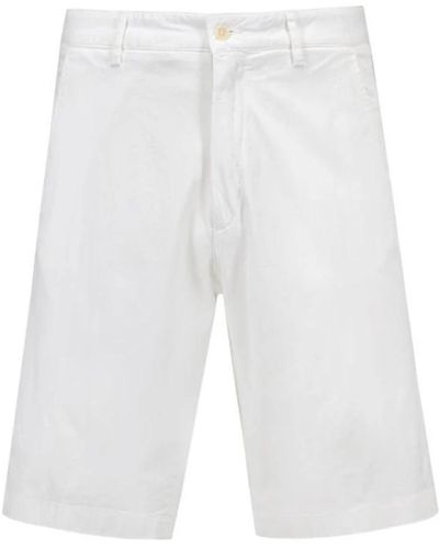 Paul & Shark Casual Shorts - Weiß