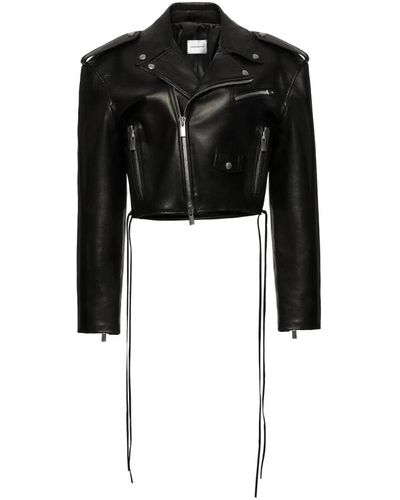 Magda Butrym Leather jackets - Nero