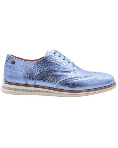 Floris Van Bommel Zapato de cordones fleron - Azul