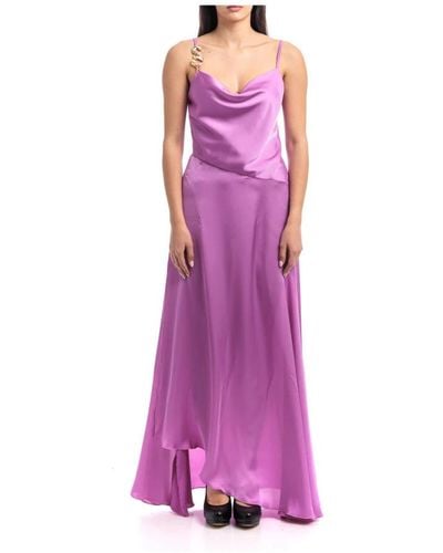 SIMONA CORSELLINI Party Dresses - Purple