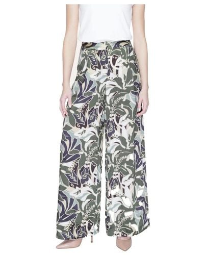 ONLY Wide trousers - Mehrfarbig