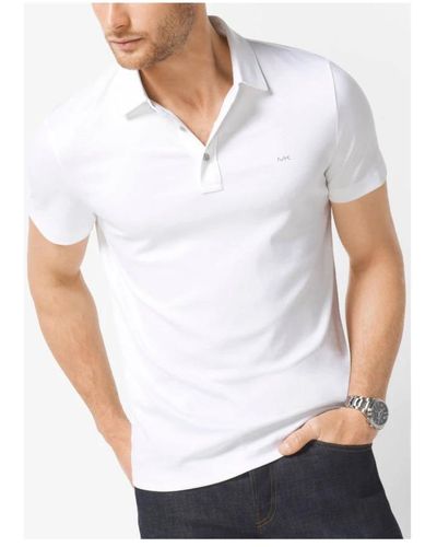 Michael Kors Polo Shirts - White