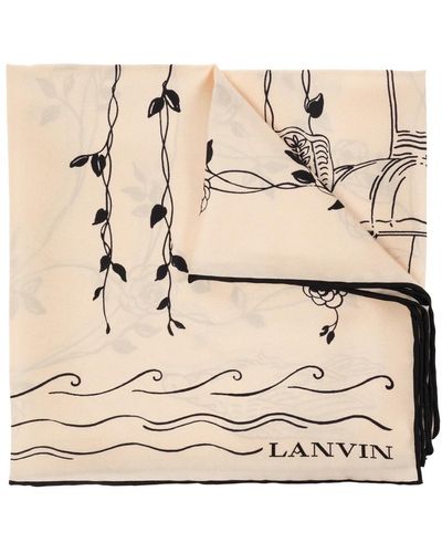 Lanvin Accessories > scarves > silky scarves - Neutre