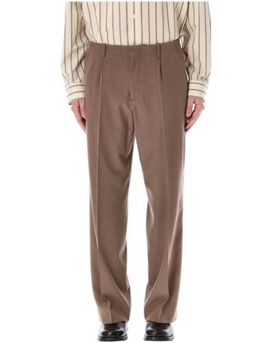 Our Legacy Trousers > suit trousers - Marron