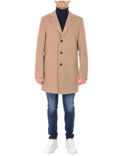 Manuel Ritz Coats > single-breasted coats - Neutre
