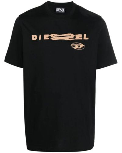 DIESEL T-Shirts - Schwarz