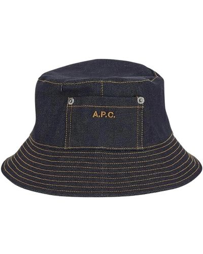 A.P.C. Hats - Blue