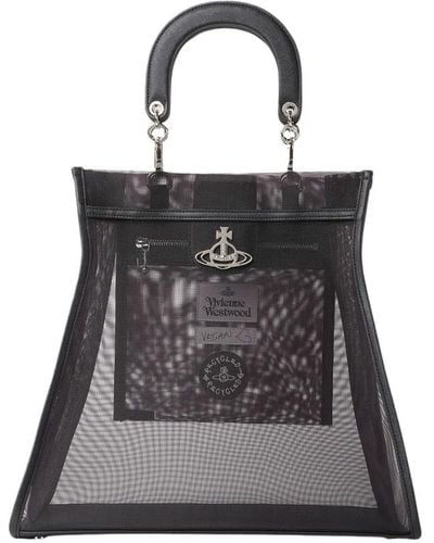 Vivienne Westwood Rebellious osquire tote bag - Nero