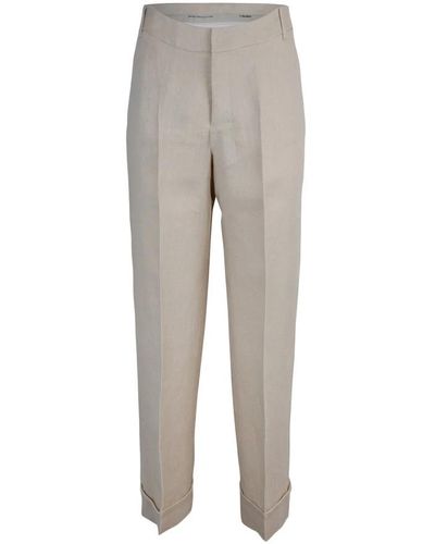 Max Mara Studio Slim-Fit Trousers - Grey