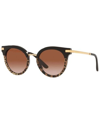 Dolce & Gabbana Stilvolle dg4394 sonnenbrille in multi farbe - Braun