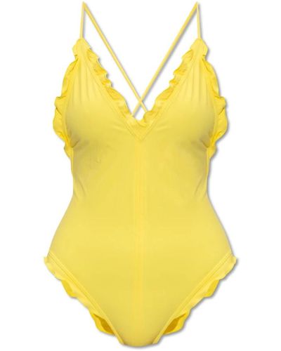 Ulla Johnson Einteiliger badeanzug - Gelb