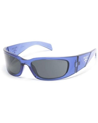Prada Pr a19s 15r5s0 sunglasses,pr a19s 1425s0 sunglasses,pr a19s 1ab5s0 sunglasses - Blau