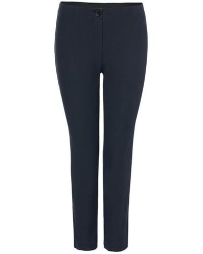 Marc Cain Cropped Trousers - Blue