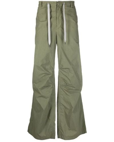 Aspesi Wide Trousers - Green