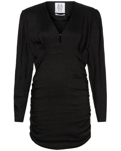 Zoe Karssen Marikoo fancy longsleeve dress - Negro