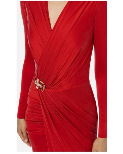 Elisabetta Franchi Vestido - Rojo