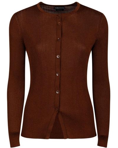 Tom Ford Cardigans - Brown