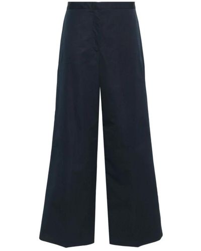 Fabiana Filippi Trousers > wide trousers - Bleu