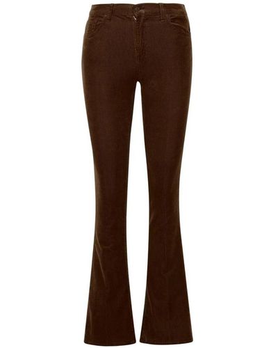 7 For All Mankind Flared Jeans - Brown
