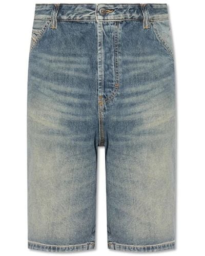 DIESEL Jeans shorts 'd-livery' - Blau