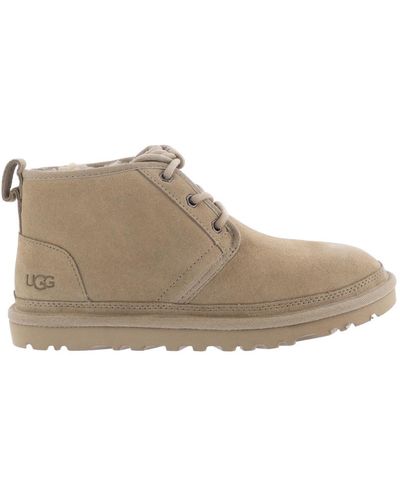 UGG Lace-Up Boots - Grey