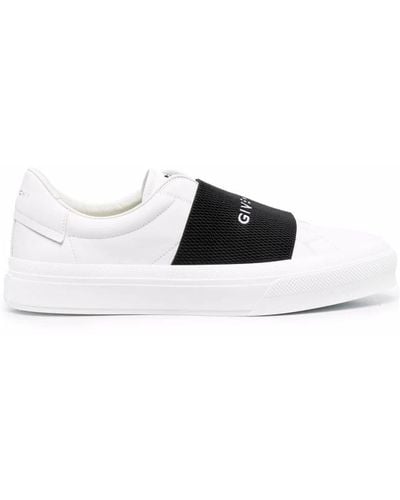 Givenchy Leather Logo Trainers - Multicolour