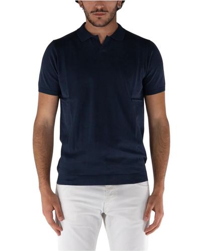 AT.P.CO Polo-shirt mit kurzen ärmeln,kurzarm-polo-shirt - Blau