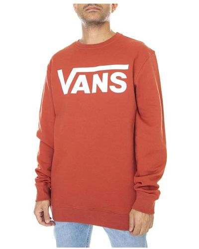 Vans Sweatshirts Hoodies - Orange