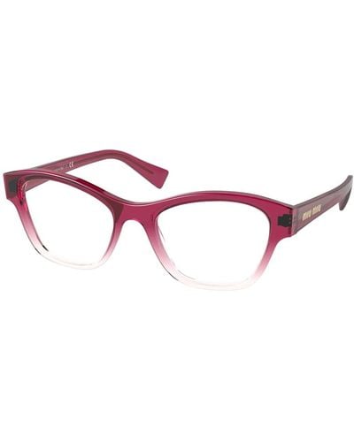 Miu Miu Glasses - Red