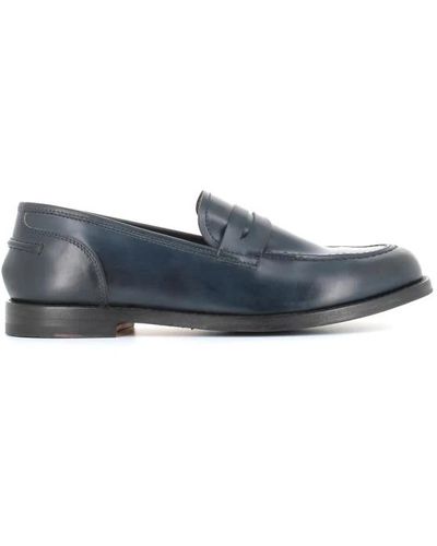 Alberto Fasciani Shoes > flats > loafers - Bleu