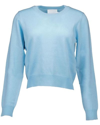 ABSOLUT CASHMERE Round-Neck Knitwear - Blue
