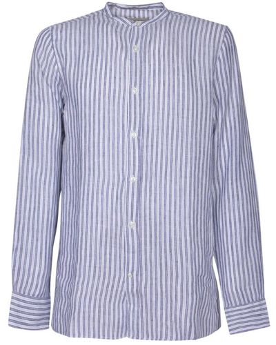 Officine Generale Casual Shirts - Blue