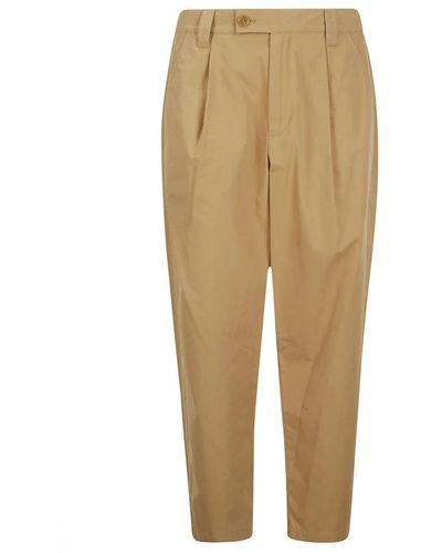 A.P.C. Cropped Trousers - Natural