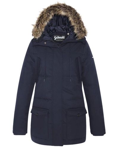 Schott Nyc Jackets > winter jackets - Bleu